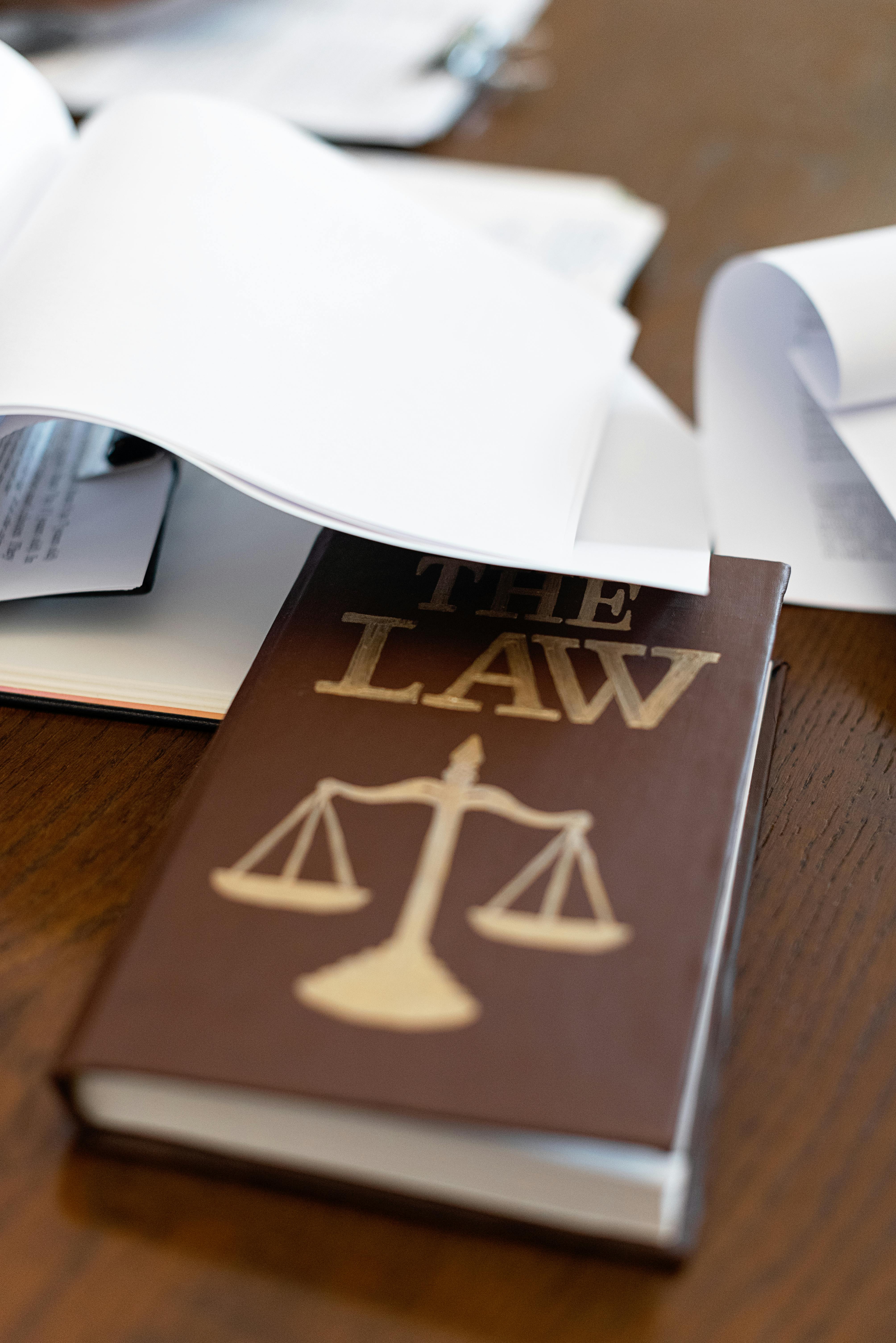 Law books